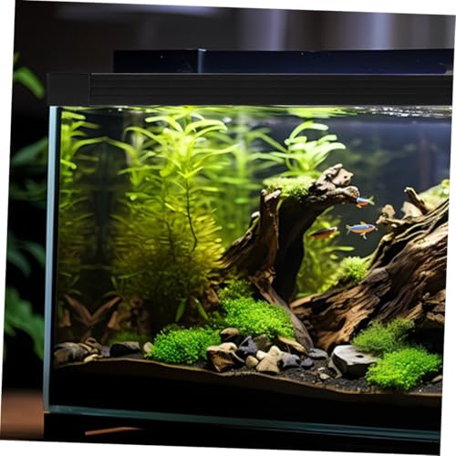Abaodam Safety Edge Protector for Fish Tank Aquarium Strip for Tank Design Easy Installation Black Prevents Spills and Fish Escape - size: 45.00X45.00X2.50CM