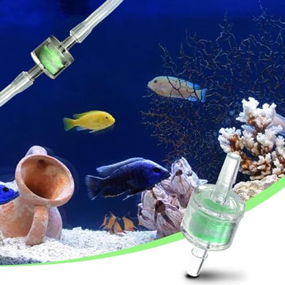 Aquarium Water Pump Silicone Tube Filter Fish Tanks Hose Cleaning Supplies Green ABS 10PCS (4MM) - size: 4MM