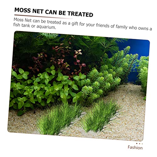 2pcs Aquatic Mesh Sturdy Mesh Pad Mesh Nets Aquarium Cleaners Aquarium Filter Pad Aquarium Mesh Pads Aquatic Wall Mesh Bendable Net Stainless Steel Plant Stand Multifunction - size: 30x20cm