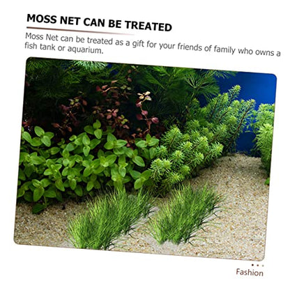 2pcs Aquatic Mesh Sturdy Mesh Pad Mesh Nets Aquarium Cleaners Aquarium Filter Pad Aquarium Mesh Pads Aquatic Wall Mesh Bendable Net Stainless Steel Plant Stand Multifunction - size: 30x20cm
