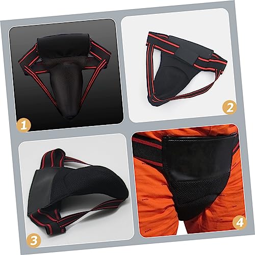 Professional Groin Guard Wear-Resistant Crotch Protector Portable and Comfortable Training Accessory for Men and Women in Martial Arts and Outdoor Sports