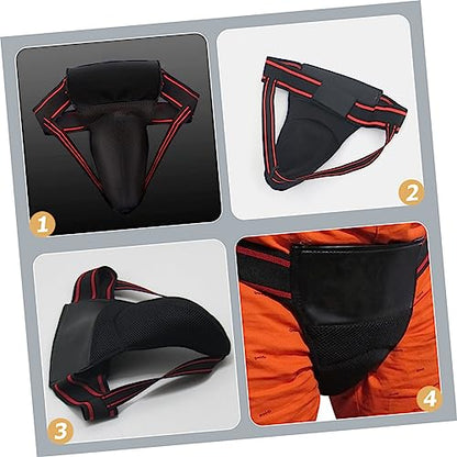Professional Groin Guard Wear-Resistant Crotch Protector Portable and Comfortable Training Accessory for Men and Women in Martial Arts and Outdoor Sports