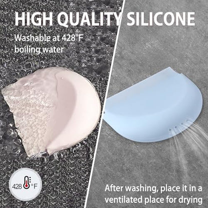 Annhua Silicone Retainer Case Partial Denture Case, Cute Mouth Guard Case Night Guard Case with Vent Holes, Slim Aligner Case Retainer Holder Case - Orange - color: Orange