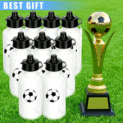 Zubebe 36 Pcs Sports Water Bottles Bulk Squeeze Reusable Bpa-free Plastic Water Bottles End of the Year Gifts Summer Gifts for Students School Travel Hiking Cycling Event Team Gift - color: White