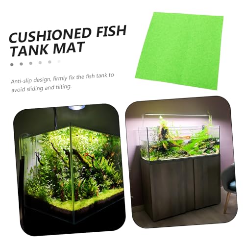 LIOOBO Nonslip Fish Tank Mat Soft Bottom Pad for Aquarium Thick Skid Cushion for Fish Tank Durable Aquarium Mat for Enhanced Stability and Insulation