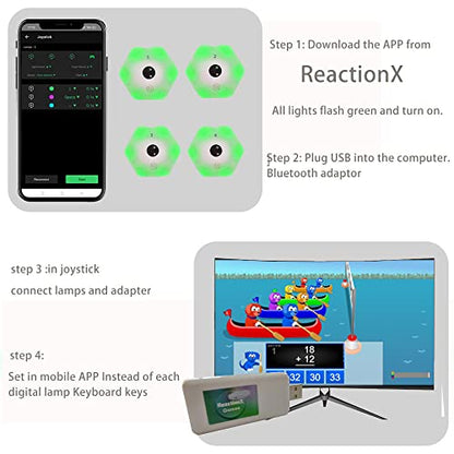 【queling】 Joystick Adapter for ReactionX Reaction Training Lights