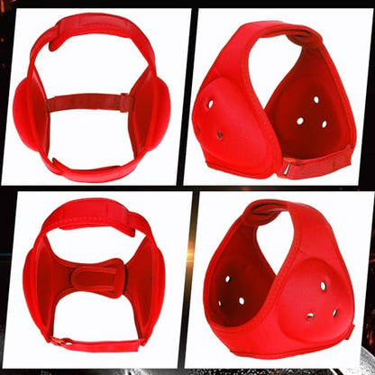 Jerify 4 Pcs Wrestling Headgear for Kids Youth Headgear Wrestling Head Gear for Kids Youth Soft Grappling Headgear Ear Guard Protective