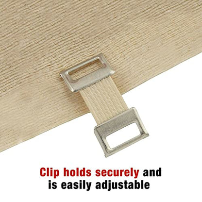ACE 3 Inch Elastic Bandage with Clips, Beige, Great for Elbow, Ankle, Knee and More, Ideal for Sports, Comfortable Design with Soft Feel, Wash and Reuse (Pack of 3) - size: 3" (Pack of 3)