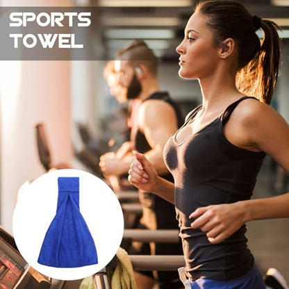minkissy Portable Gym Towel Sweat-Absorbent Sports Towel Quick Dry for Workout Fitness and Outdoor Use Navy