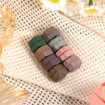 XIHIRCD 8pcs Magnetic Hijab Pins, Flower Shaped Small Hijab Magnets Multi-Purpose No-Snag Clothing Scarf Clasp Pinless Brooch for Women Men Shawl Scarves Clothes
