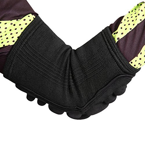 Sports Elbow Brace for Womeb Men Support Guards Breathable Compression Sleeve Protector Silicone Gel Elbow Pads Arm Support for Tendonitis Workouts Tennis Weightlifting Pain Relief Recovery, 1 PC