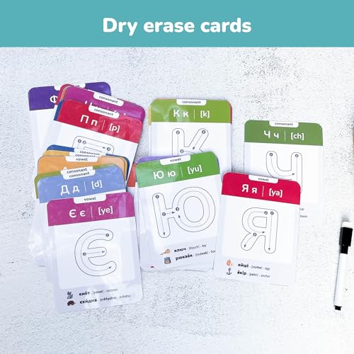 Ukrainian Alphabet Flashcards, Ukrainian Language Flashcards, Ukrainian Language Learning, Ukrainian Language flashcards for Travel, Ukrainian English flashcards