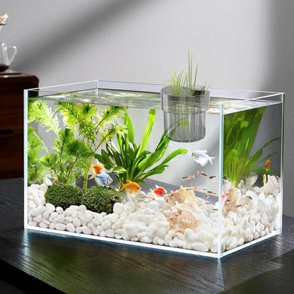 Plances for Pisher Tank Assembled Aquarium | Plant with Hook | Fish with Water Hooks | Water Grow Decoration | Aquatic Planter with Hook Aquarium for Fish Tank Decoration