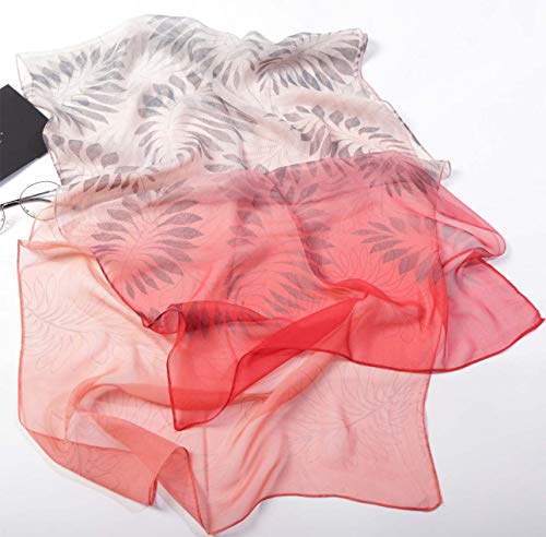 Acotavie Scarfs for Women Lightweight Fashion Scarves Print Floral Pattern Scarf Shawl Wraps - color: B06