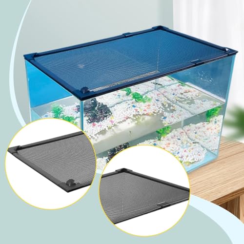 Tank Lid Anti-Jumping Net Cover Easy Installation Practical Replacement Equipment Supplies Sturdy DIY, 60cmx120cm