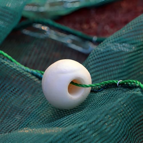 Crab Trap Shrimp Trap Shrimp Net Fish Trap Lobster Trap Minnow Trap Collapsible Portable Net Crab Net Large Inlet with Float and Heavy Duty Chain for Catching Crabs Lobsters Fish - size: 3M