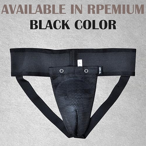 Groin Protector - Protective Cup and Groin Guard for Boxing, Muay Thai, Kickboxing, MMA Training, Karate, Taekwondo, Grappling - size: Large