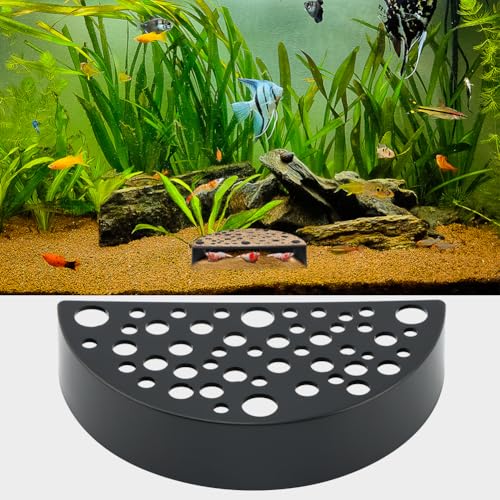 Shrimp Hides for Aquarium 2 Pack, Shrimp Cave Hideout Tunnels | Aquarium shrimp hideouts for molting, breeding, and shelter in shrimp tanks and planted aquariums with multi-opening design
