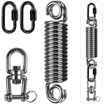 SELEWARE Boxing Punching Bag Hanger, Heavy Bag Hanger Bracket for Heavy Bag Boxing Muay Thai Training Hardware - color: Heavy Bag Spring with Open Swivel
