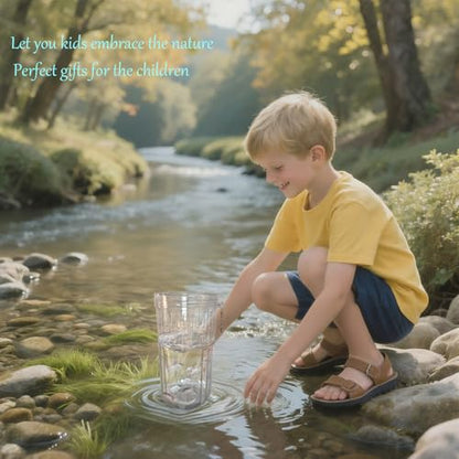 Portable and Hard Plastic Aquarium Minnow&Small Fish Trap for Aquarium Children Fishing Outdoors,Durable Container Bait Trap Suitable for Fishing,Crab,Shrimp,Turtle - size: Medium