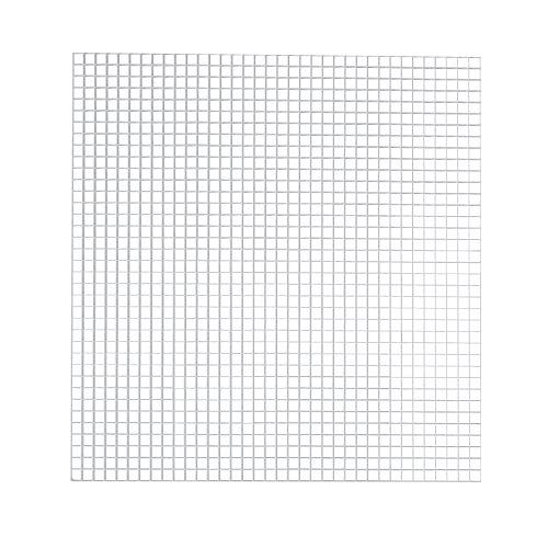 White Egg Crate Fluorescent Light Covers - Custom Size Polystyrene Drop Ceiling Grid Diffuser & HVAC Air Vent Grille - 1/2"x1/2"x3/8" Cell Eggcrate Panels, 5-Pack - Manufactured in USA - color: White - Custom Size