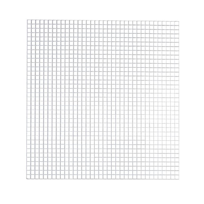 White Egg Crate Fluorescent Light Covers - Custom Size Polystyrene Drop Ceiling Grid Diffuser & HVAC Air Vent Grille - 1/2"x1/2"x3/8" Cell Eggcrate Panels, 5-Pack - Manufactured in USA - color: White - Custom Size