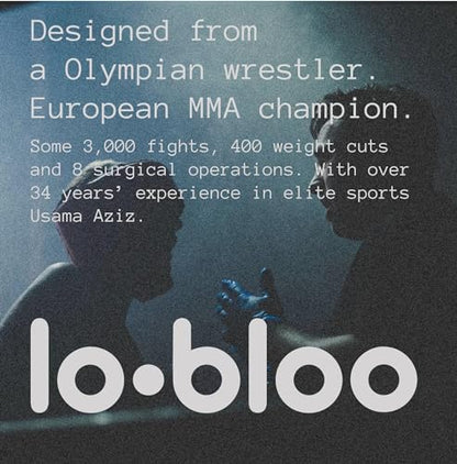 lobloo Mouth Guard case: Athlete-Designed Protection and Hygiene - Black - color: Black