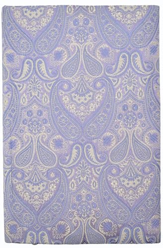 BLBMH 6x9 Book Cover for Paperback with Bookmark | Non-Stretch Fabric Protector for Journal Notebook for Women | Privacy Reading Gift - HY Purple - color: Hy Purple, size: 9in