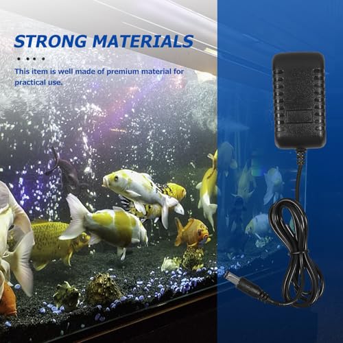 UPKOCH Led Power Adapter 12V 1A Ac to Dc Switching Power Supply for Aquarium Fish Tank Light with Us Plug Compact 2.75X1.57X0.78In Replacement Cord for Aquarium Led Lighting