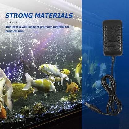 UPKOCH Led Power Adapter 12V 1A Ac to Dc Switching Power Supply for Aquarium Fish Tank Light with Us Plug Compact 2.75X1.57X0.78In Replacement Cord for Aquarium Led Lighting