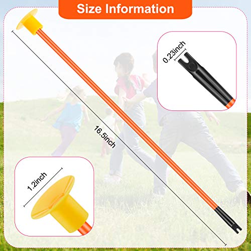 Skylety 10 Pieces Replacement Suction Cup Arrows Replacement Rubber Tip for Archery Set