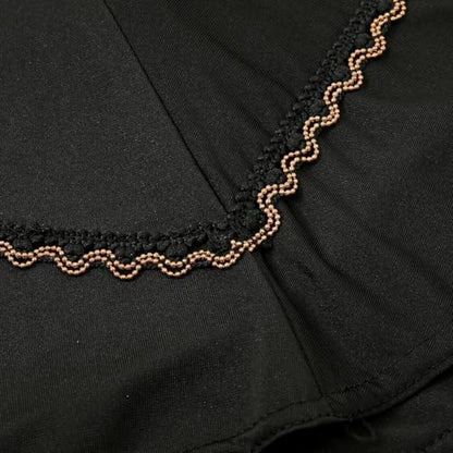 SIQITECHNO Womens Ready To Wear Hijab Scarf Muslim Islamic Head Wrap Instant Hijab Ramadan Eid Prayer Jersey Long Turban Cap - color: Black