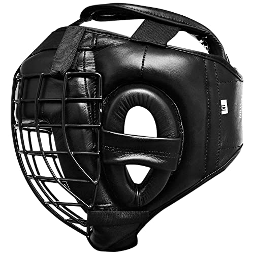 Metal Caged Martial Arts Head Protector