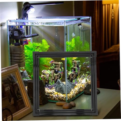 POPETPOP 1set Edge Protector for Fish Aquarium Trim Strip Prevents Spills and Easy Access for Feeding and Care