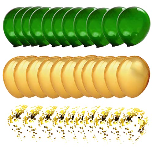 Graduation Party Decorations Green Gold 2026/Green Gold Graduation Decorations/Green Gold Balloons/St. Patrick’s Day/Birthday Decor