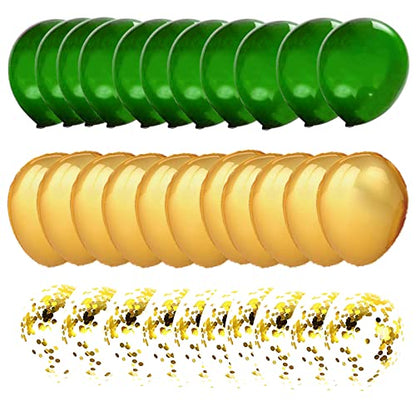 Graduation Party Decorations Green Gold 2026/Green Gold Graduation Decorations/Green Gold Balloons/St. Patrick’s Day/Birthday Decor