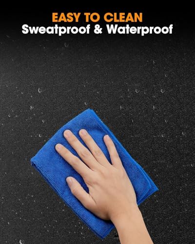 Stepwaver Treadmill Mat for Floor & Carpet Floors, 63" × 30", 0.2" Thick Non-Slip Treadmill Mat for Carpet, Mat for Under Treadmill on Carpet Hardwood Floors - size: 63"L x 30"W x 0.2"Th
