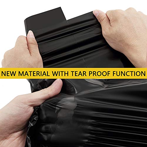 UCGOU Poly Mailers 19x24 Inch Black 50 Pack Extra Large Shipping Bags Strong Thick Mailing Envelopes Self Seal Adhesive Waterproof and Tear Proof Boutique Postal for Clothing Quilt and More | Waterproof Tear Proof Self Seal Mailing Bags for Small Business