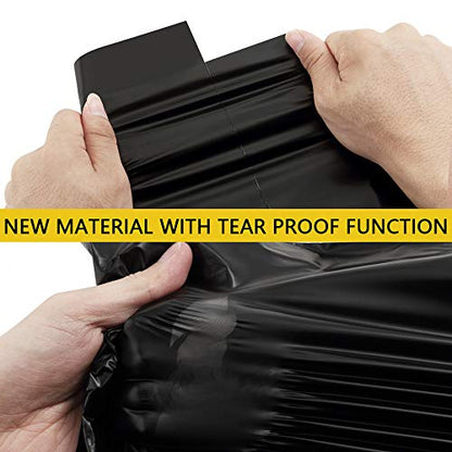UCGOU Poly Mailers 19x24 Inch Black 50 Pack Extra Large Shipping Bags Strong Thick Mailing Envelopes Self Seal Adhesive Waterproof and Tear Proof Boutique Postal for Clothing Quilt and More | Waterproof Tear Proof Self Seal Mailing Bags for Small Business