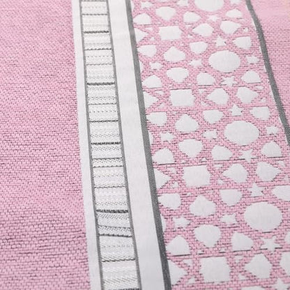 Islamic Prayer Rug Elegant Masjid Pattern Thin Mat Muslim Portable Blanket Ramadan Eid Gift Rug Turkish Prayer Carpet - Pink 1pc - color: 1pc Pinkc