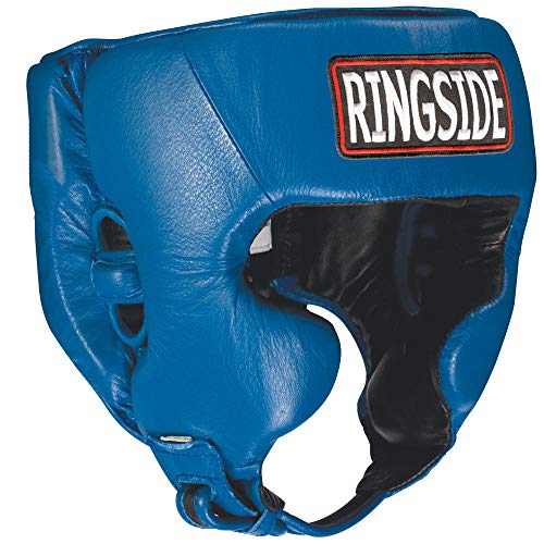 Ringside Competition-Like Boxing Headgear with Cheeks - color: White, size: Small