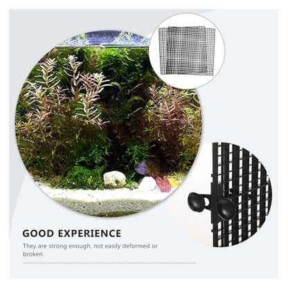 1Set Aquarium Divider Tray Plastic Grid Sheet for Fish Tank Bottom Isolation Partition Design Promotes Species Coexistence Water