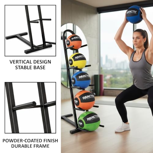 Vertical Medicine Ball Rack
