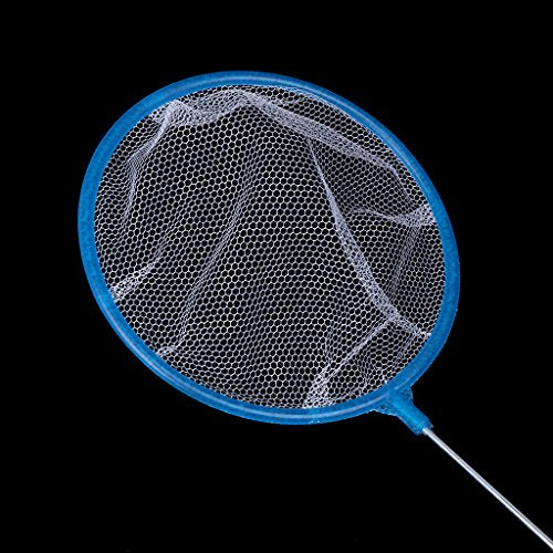ljhnba Aquarium Fish Net Fine Mesh Skimmer Filter for Small Fish for Tank Catching Net with Plastic Handle