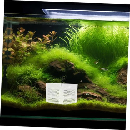 DIY Fish Tank Divider Acrylic Aquarium Partition Sand Guard Pump Guards for Clean Environment