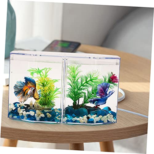 VICASKY Multi-Function Isolation Box for Fish Breeding and Incubation Tank for Sick Aggressive Fish Aquarium Divider for Easy Installation and Cleaning
