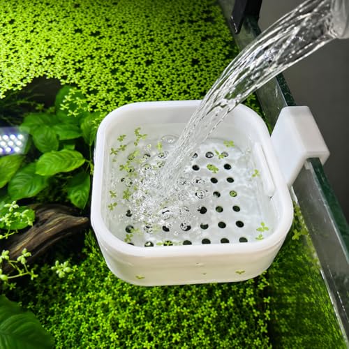 Aquarium Stable Water Change Diffuser. Water Flow Controller for Fish Tank, Flow Control & Gentle Water Return – Saves Water, Reduces Stress - color: White
