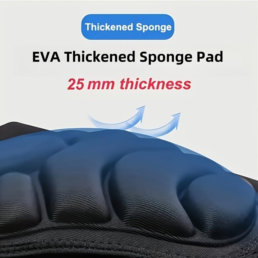 4pcs Universal Men's and Women's Knee and Elbow Equipment Set - Adjustable Cushioning Pads, Made of Moisture-Wicking Fabric - size: Medium