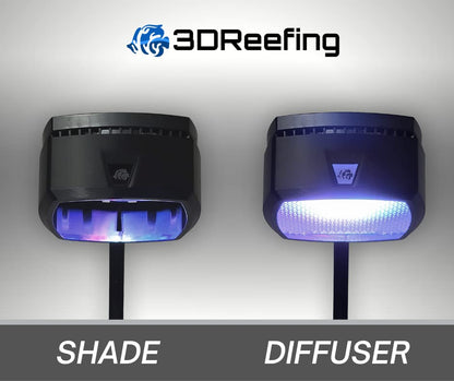Ai Prime 16 HD Reef Aquarium Led Light Shade and Diffuser