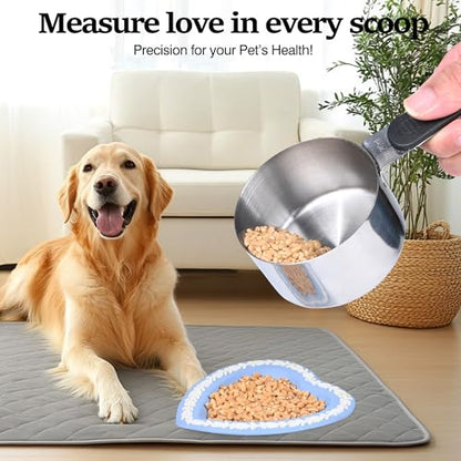 1 Cup Magnetic Grips Stainless Steel Measuring Cup -1PCS - size: 1 cup